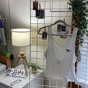 White Workout Tank Top